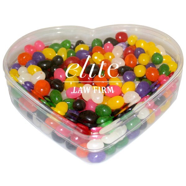 Heart Candy Container - Jelly Beans
