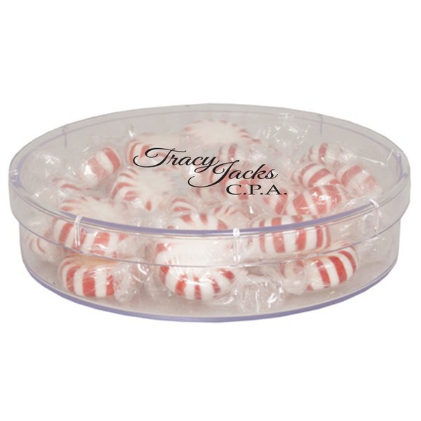 Starlite Mints in Large Round Candy Container