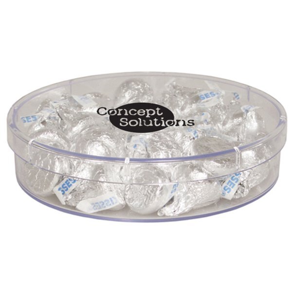 Round Plastic Candy Container
