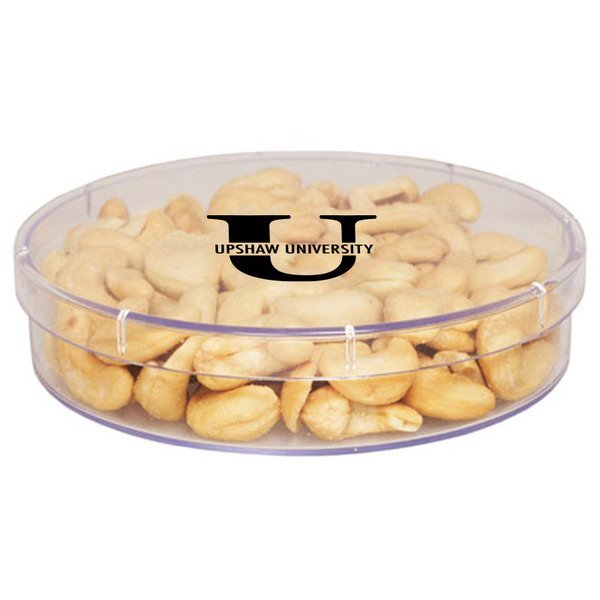 Large Round Candy Container - Cashews