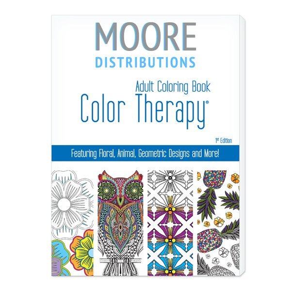 Color Therapy® 24 Page Adult Coloring Book