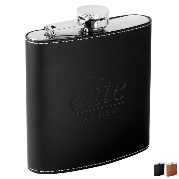 Tuscany™ Stainless Steel Beverage Flask, 6oz.