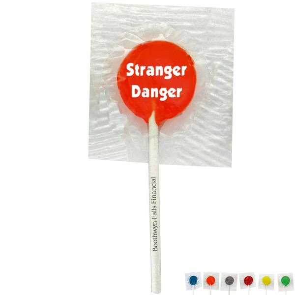 Stranger Danger Design, Custom Lollipops