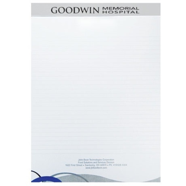 Legal Pad with Imprinted Header, 8-1/4" x 11-3/4"