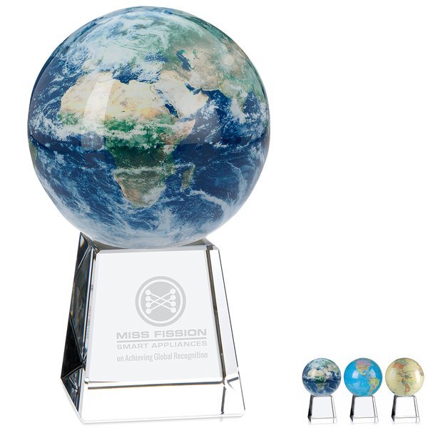 Mova Globe Award with Crystal Base, 7-5/8