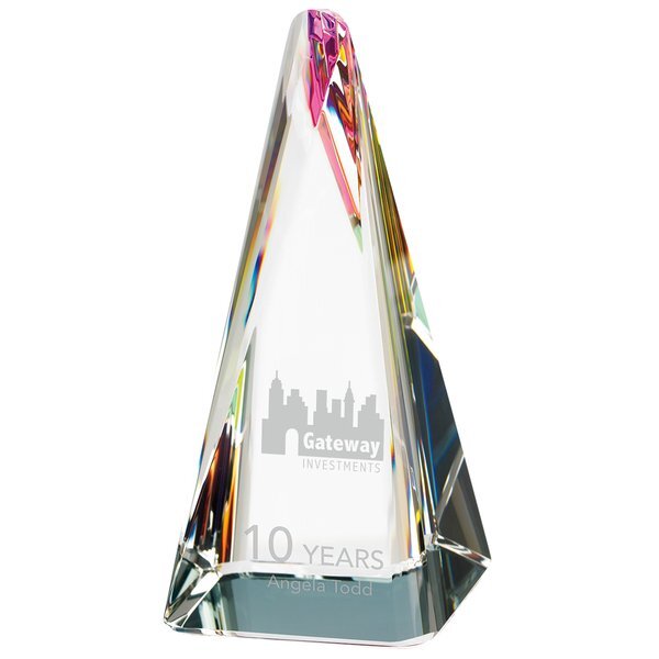 Influential Crystal Award, 6"