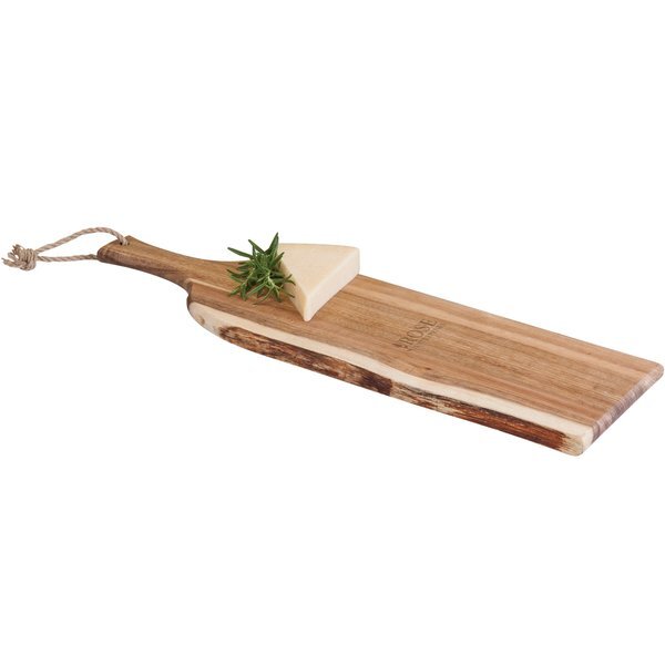 Artisan Acacia Serving Plank Cutting Board, 24"