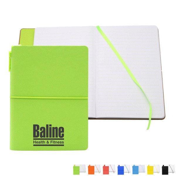 Rio Hardcover Bookbound Journal & Pen, 4" x 6"