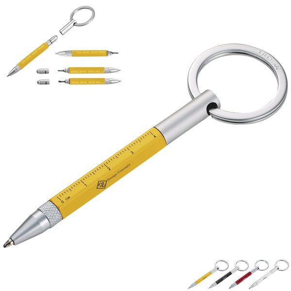 Troika Micro Construction Tool Pen Keychain