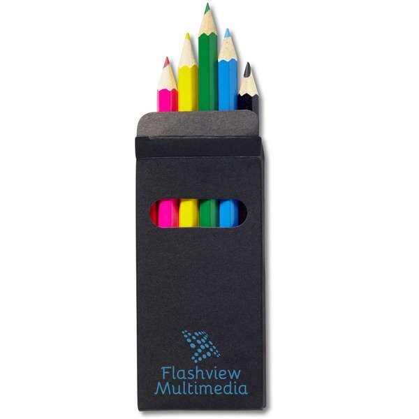 Colored Pencil Six-Piece Set in Black Box