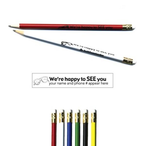 Pricebuster Pencil - "We're happy to SEE you"