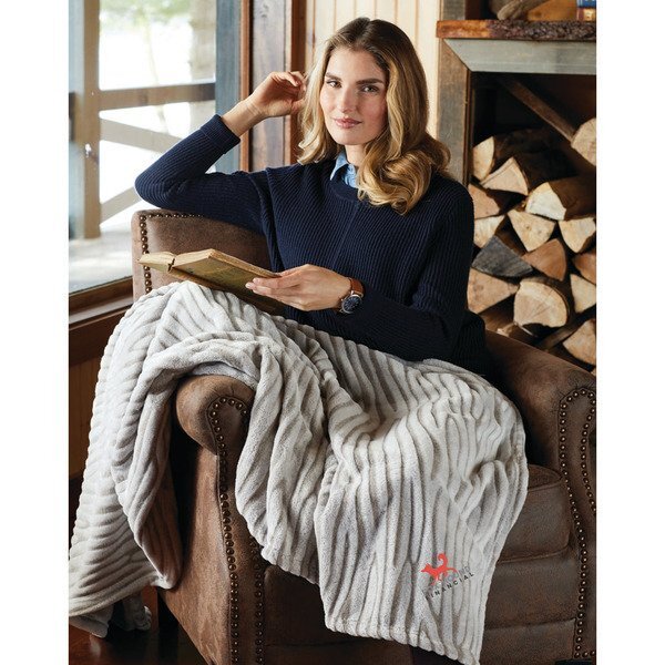 Foxhill Throw™ Fleece Blanket, 50" x 60"