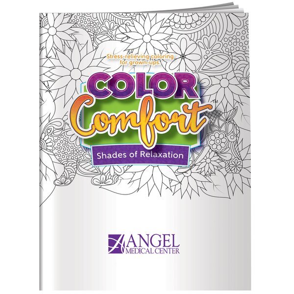 Color Comfort Animals Theme Adult Coloring Book