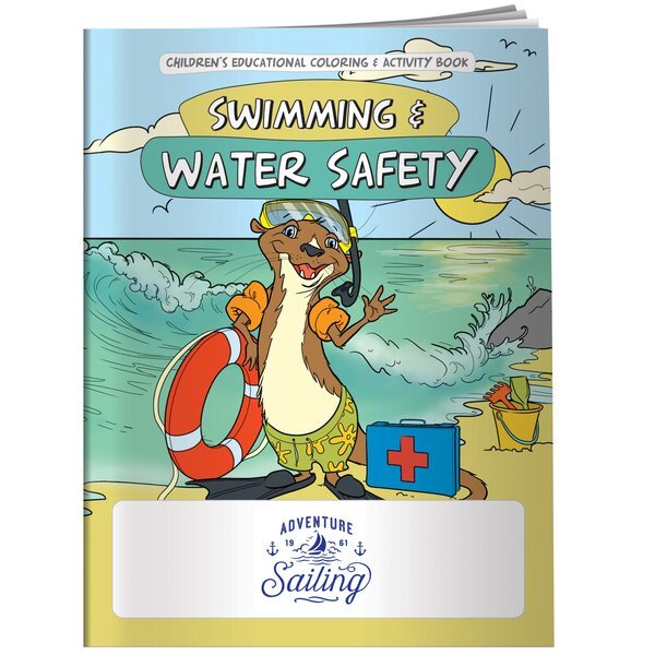 Swimming & Water Safety Coloring & Activity Book