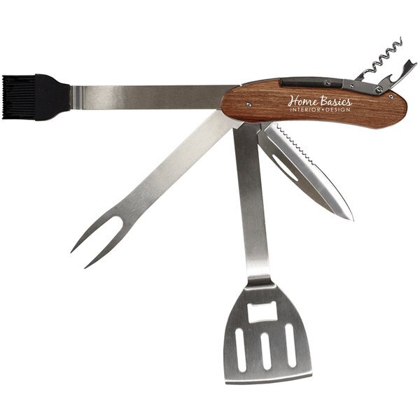 Folding 6-in-1 BBQ Multi-Tool