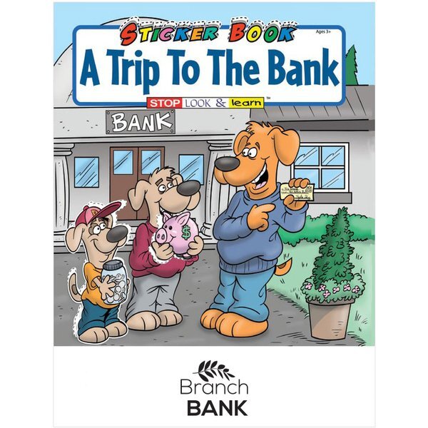 Trip to the Bank Sticker & Activity Book