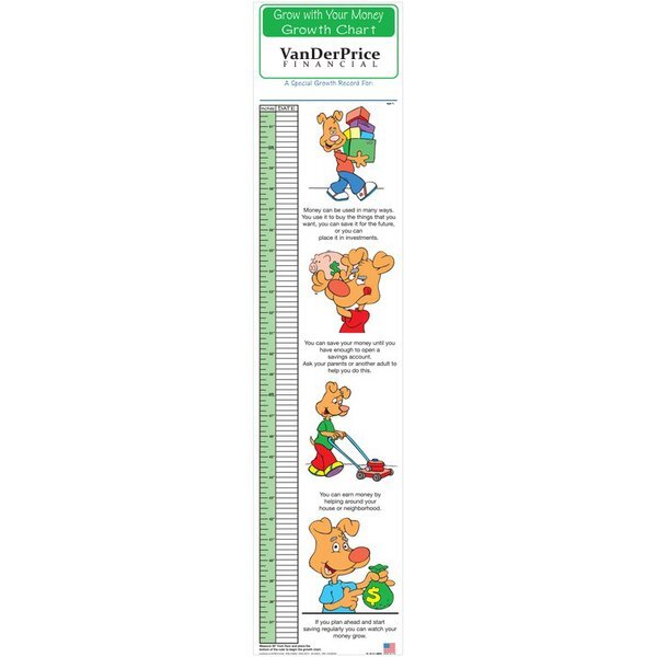 Grow With Your Money Children's Growth Chart