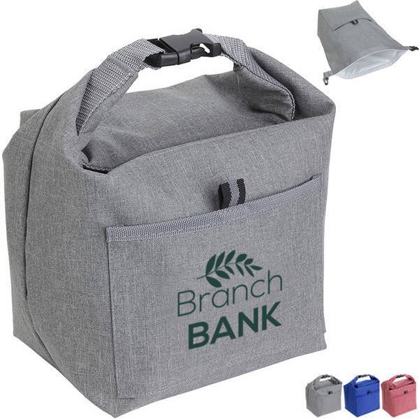 Bellevue Heathered Polyester Insulated Lunch Tote