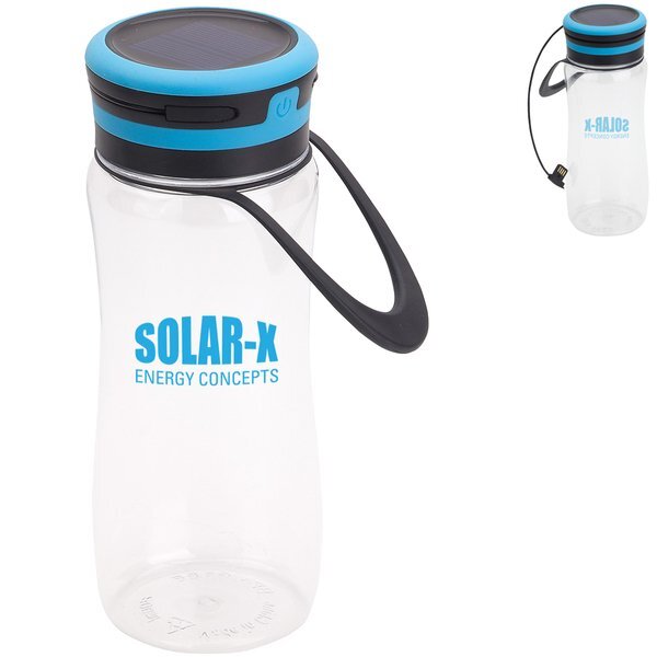 Light-Up Tritan™ Bottle & Solar Lantern, 20oz.