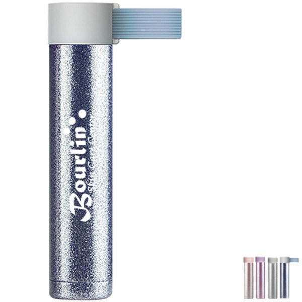 glitter stainless steel water bottle