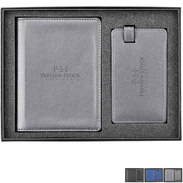 NeoSkin® Luggage Tag & Passport Holder Gift Set