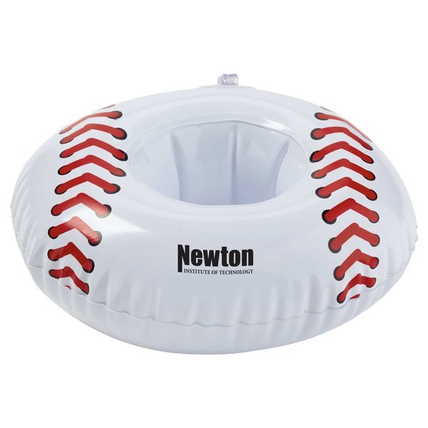 Inflatable 7" Baseball Beverage Coaster