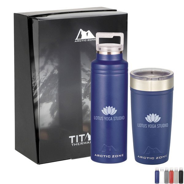 Arctic Zone® Titan Thermal HP® Copper Vacuum Insulated Drinkware Gift Set