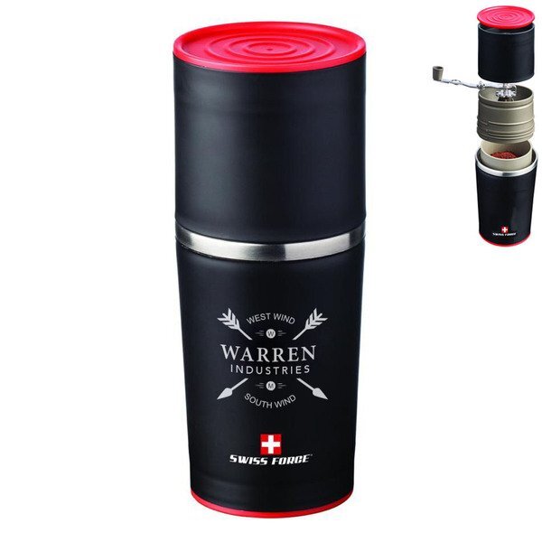 Swiss Force® Lugano All-in-One Coffee Maker, 15oz ...