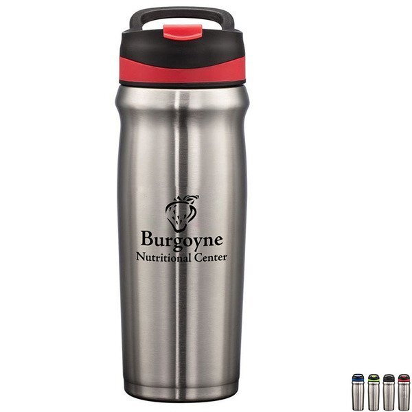 Promotional 18 oz. Stainless Steel Tumbler with Speaker