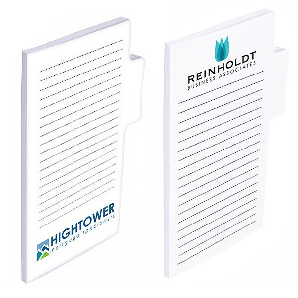 BIC® Memo Tab™ Adhesive Notepad, 4" x 6", 25 Sheets