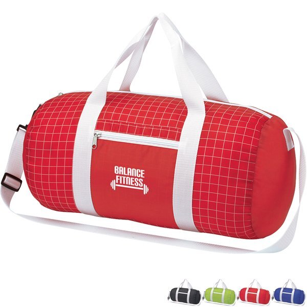Cross Check Polyester Duffel Bag - CLOSEOUT!