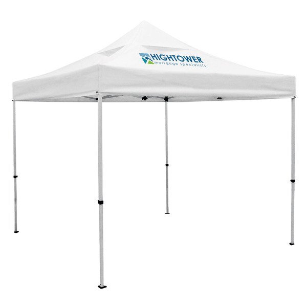Showstopper™ Deluxe 10' Tent w/ Vented Canopy, One Location Full Color Imprint