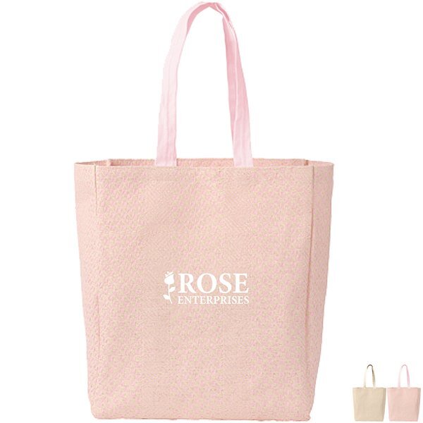 Pink Canvas Tote Bag New With Tag Reusable Tote Bag