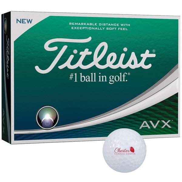 Titleist® AVX® Golf Balls, 12 Ball Box