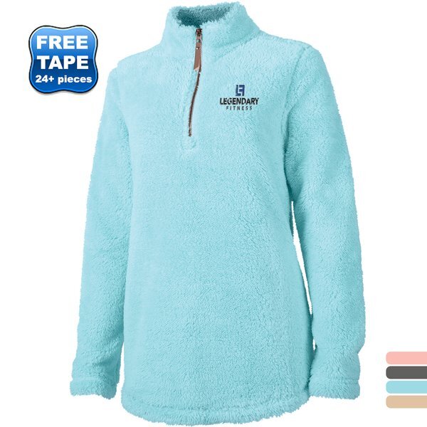 Charles River® Newport Ladies' Super Soft Quarter Zip Fleece Pullover