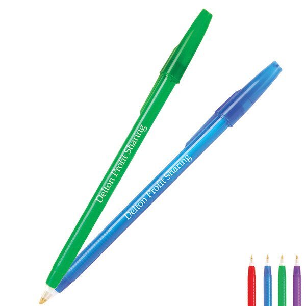 Translucent Stick Ballpoint Pen