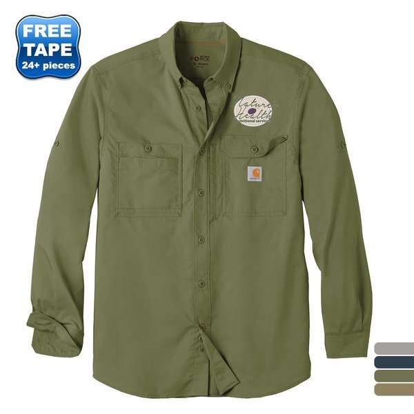 Carhartt Force® Ridgefield Solid Long Sleeve Shirt