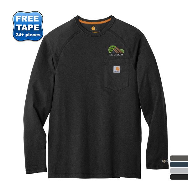 Carhartt Force® Cotton Delmont Long Sleeve T-Shirt