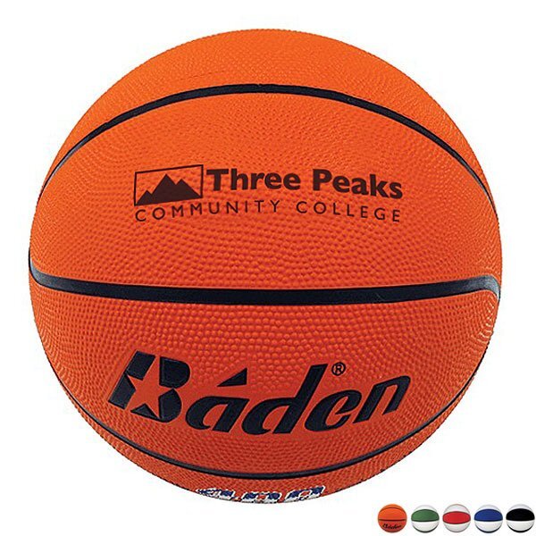 Baden® Official Size Rubber Basketball, Size 7