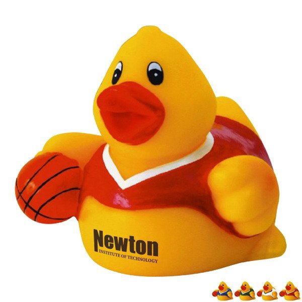Basketball Player Rubber Duck