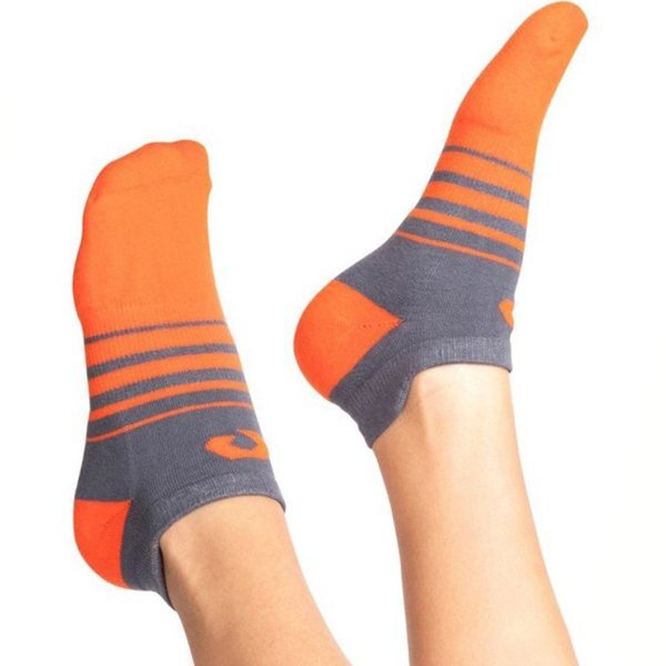 Custom Knit Athletic Nylon Performance No-Show Ankle Socks