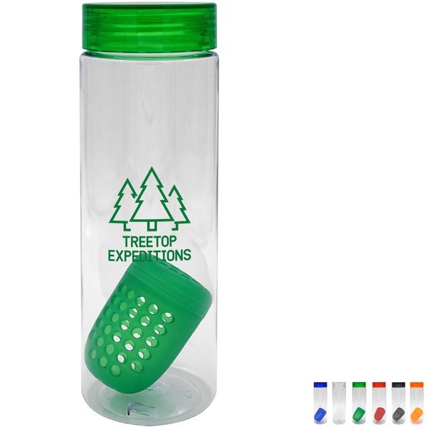Clear View Bottle w/Floating Infuser, 24 oz.