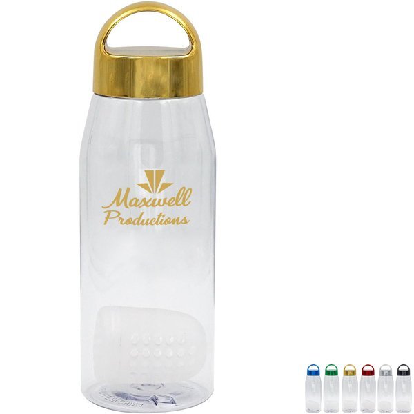 Metallic Arch Bottle w/Floating Infuser, 32 oz.