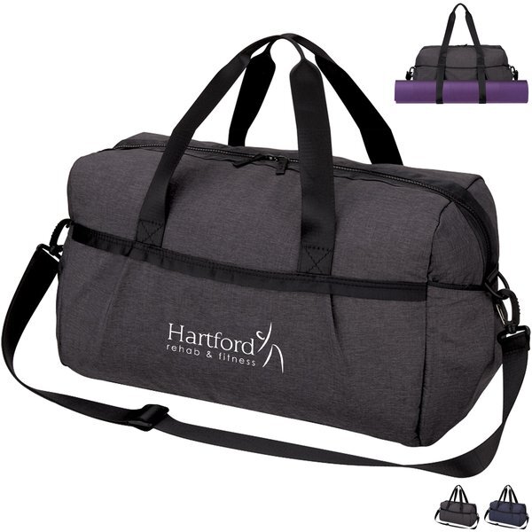 Performance Polyester Gym Duffel Bag, 18" - CLOSEOUT!