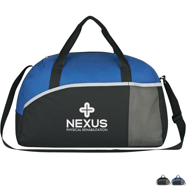 Executive Suite Polyester Duffel Bag, 18"