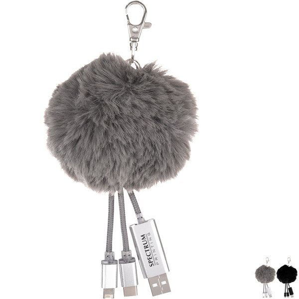 Pom Puff 3-in-1 Charging Cable