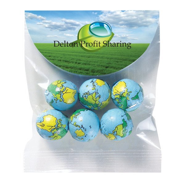 Header Bag w/ Chocolate Earth Balls