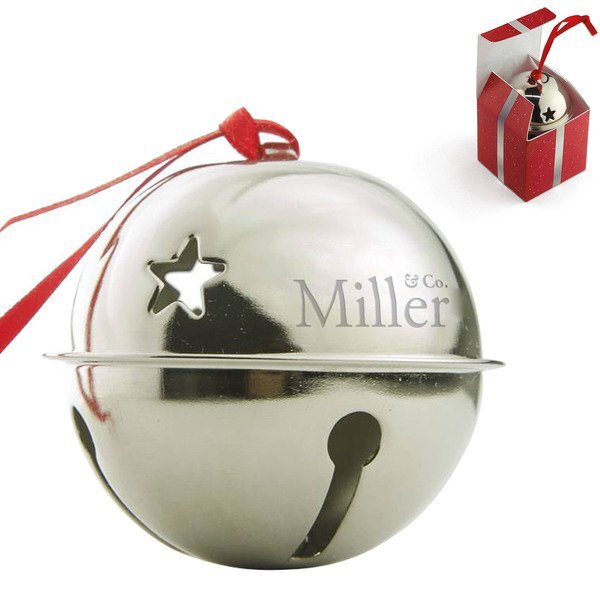 Ball Bell Holiday Ornament