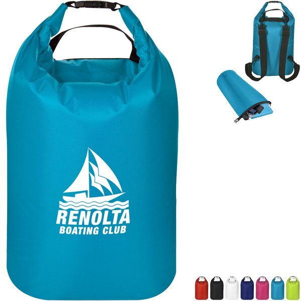 Waterproof Dry Bag Polyester Backpack, 27 Liter