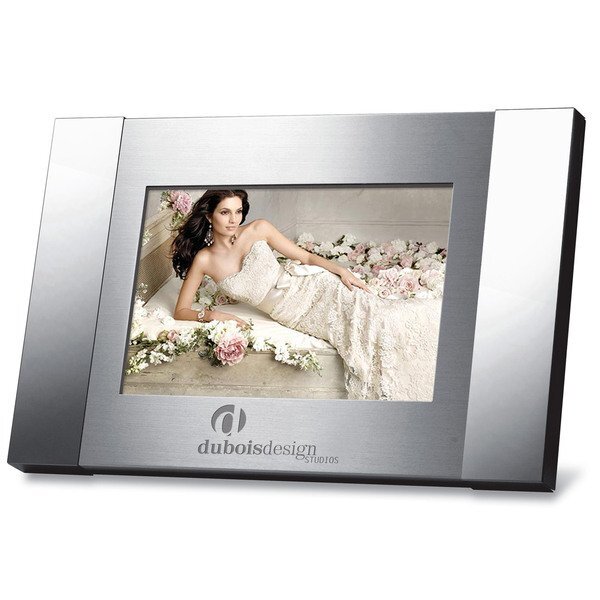 Duo Tone Metal Picture Frame, 4" x 6"